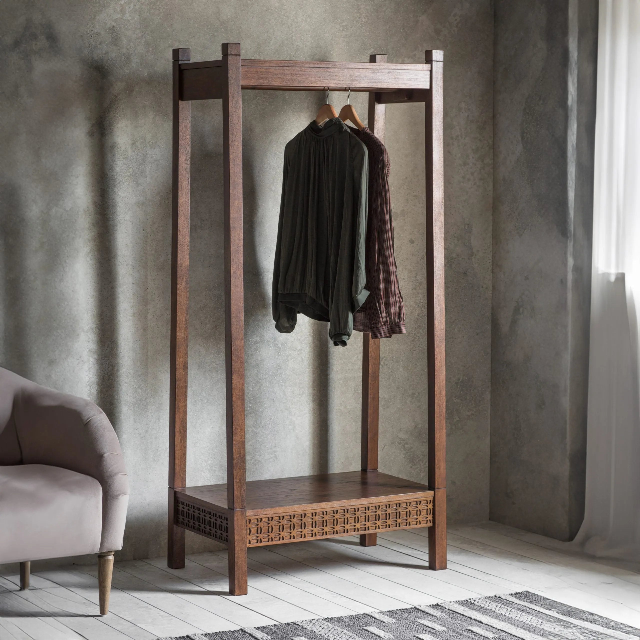Gallery Direct Boho Retreat Open Wardrobe – Gallery Fox Valley