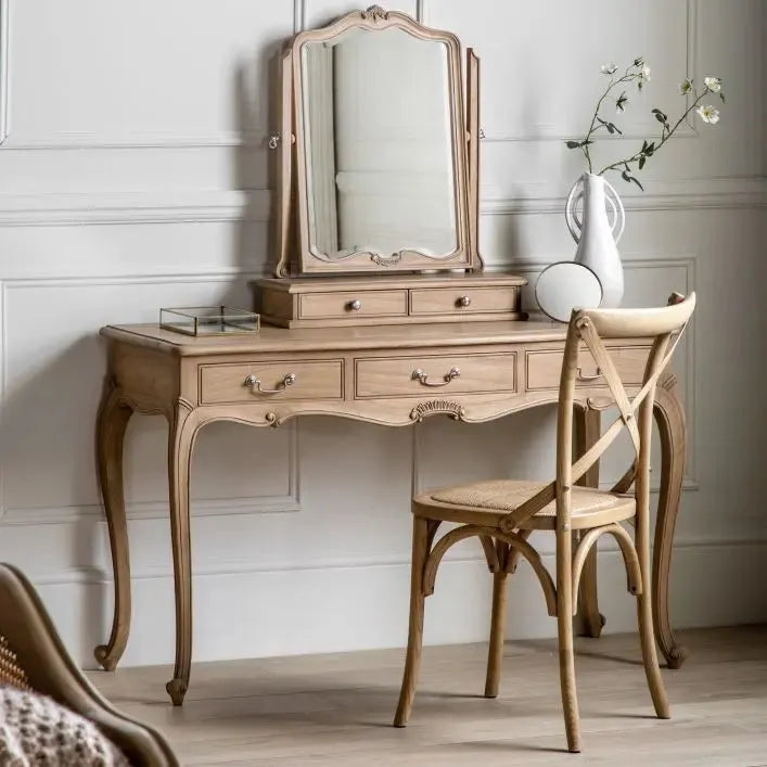 Gallery Direct Chic Weathered Dressing Table Mirror