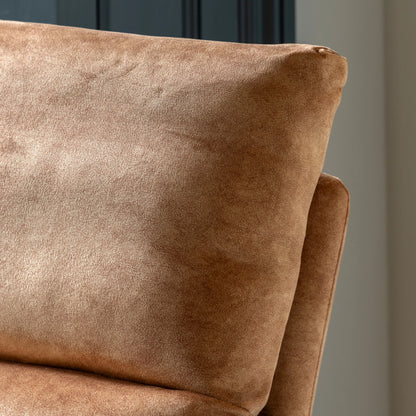 Gallery Direct Fabien Lounge Chair in Ochre