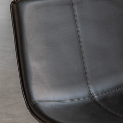 Gallery Direct Hawking Lounge Chair in Charcoal