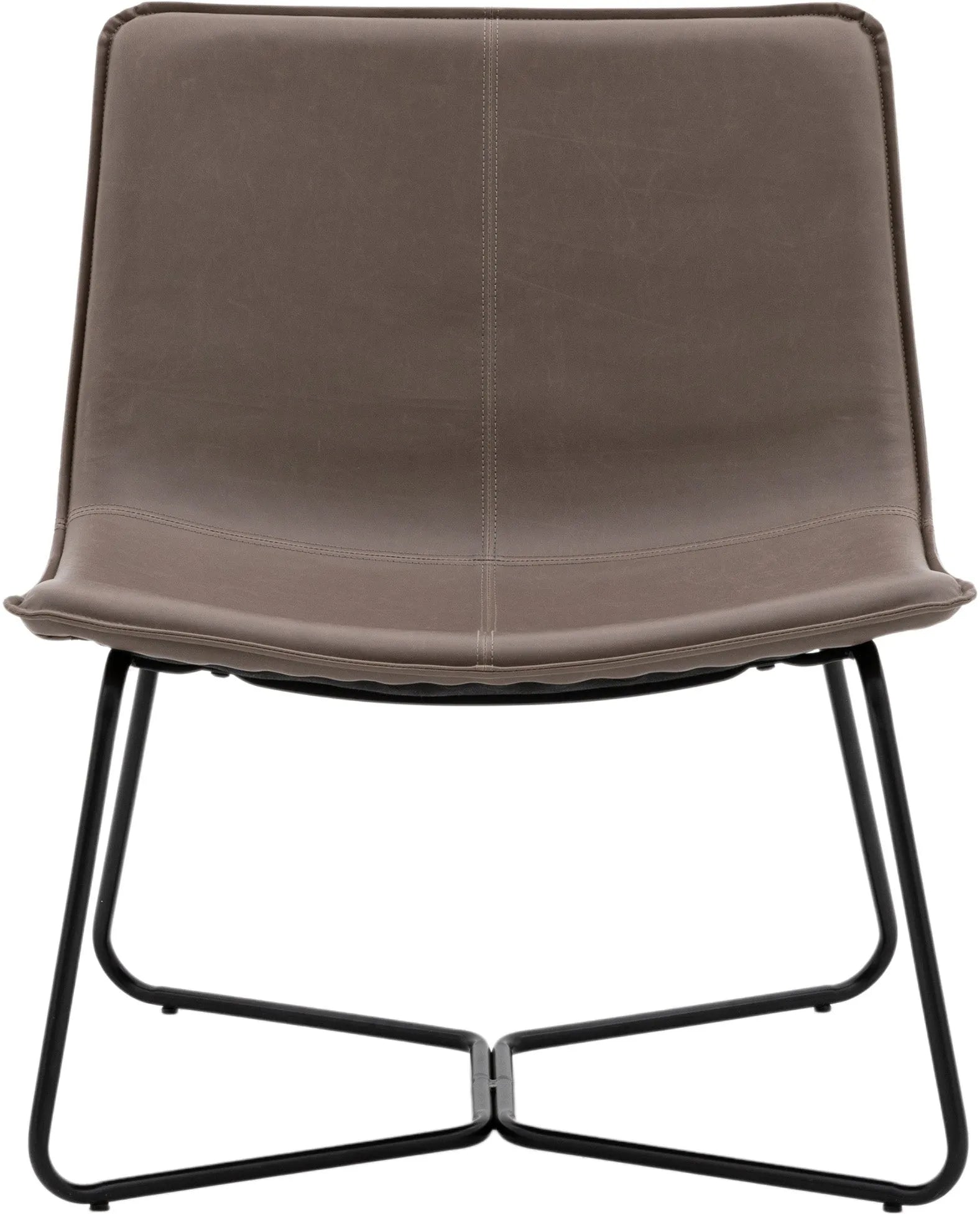 Gallery Direct Hawking Lounge Chair in Ember