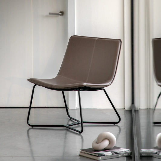 Gallery Direct Hawking Lounge Chair in Ember