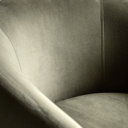 Gallery Direct Curvo Armchair in Moss Green