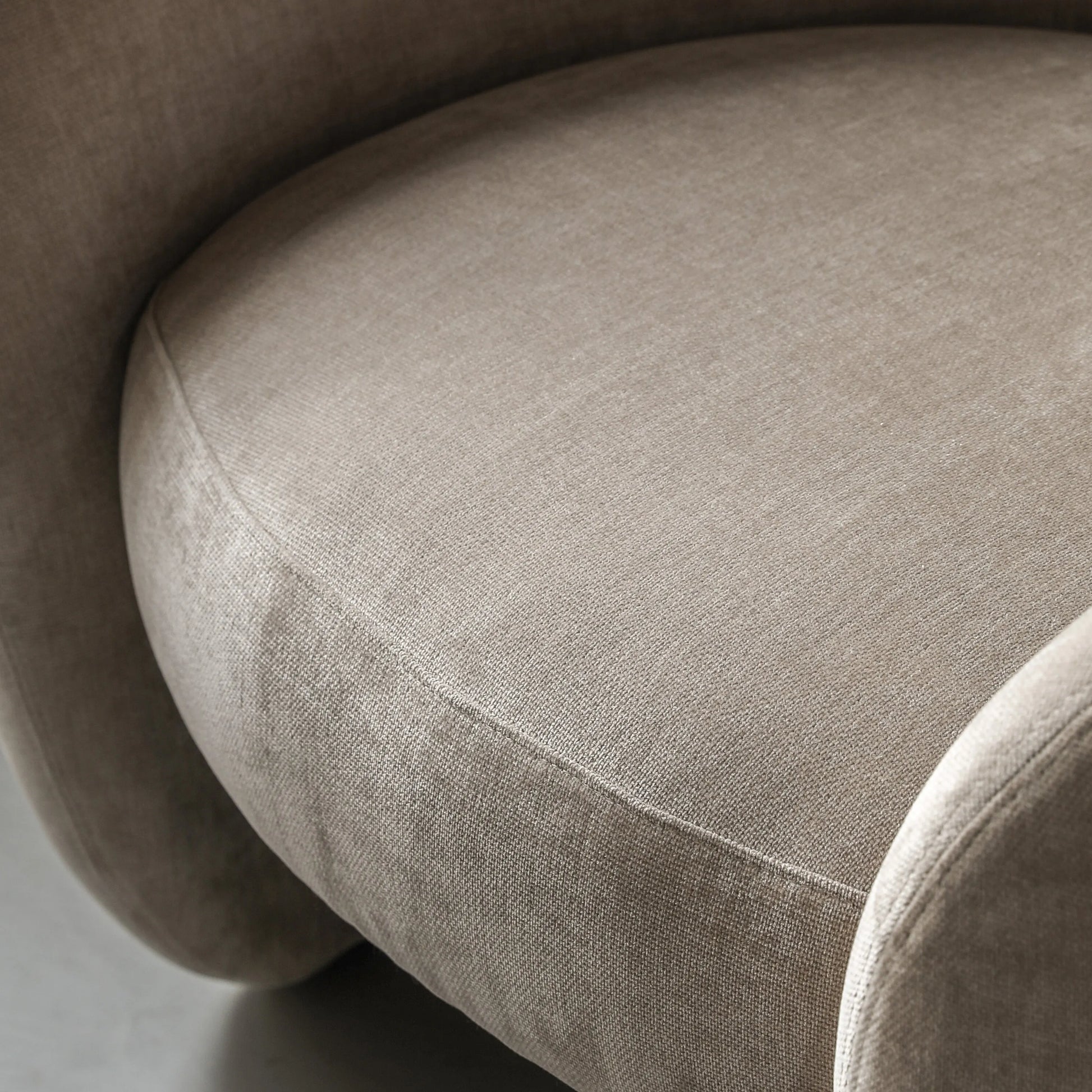 Gallery Direct Curvo Armchair in Cream