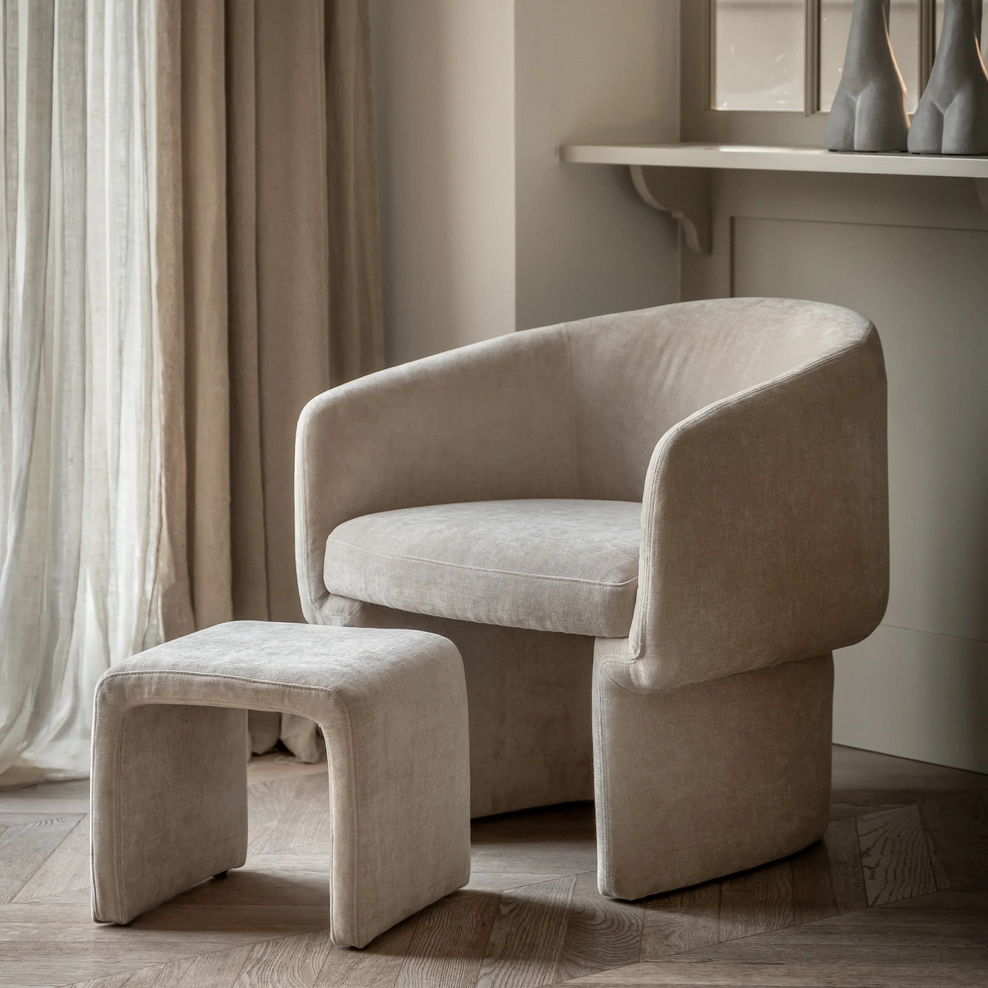 Gallery Direct Asko Armchair in Cream