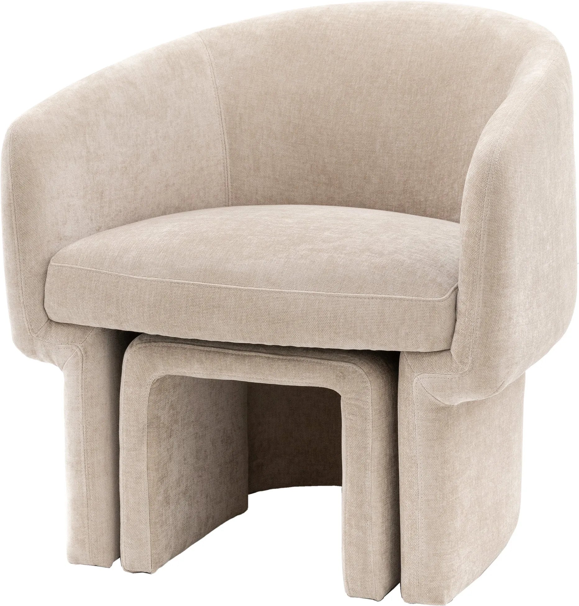 Gallery Direct Asko Armchair in Cream