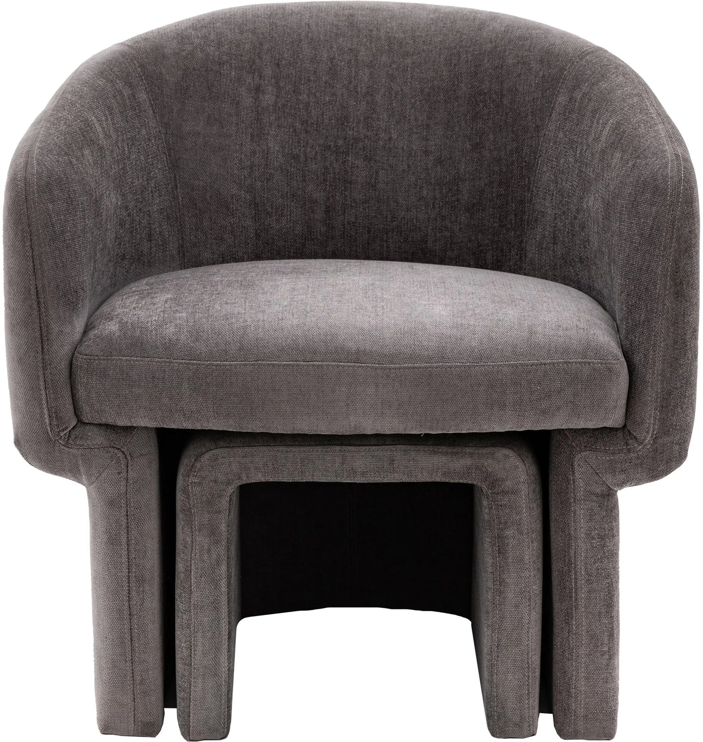 Gallery Direct Asko Armchair in Anthracite