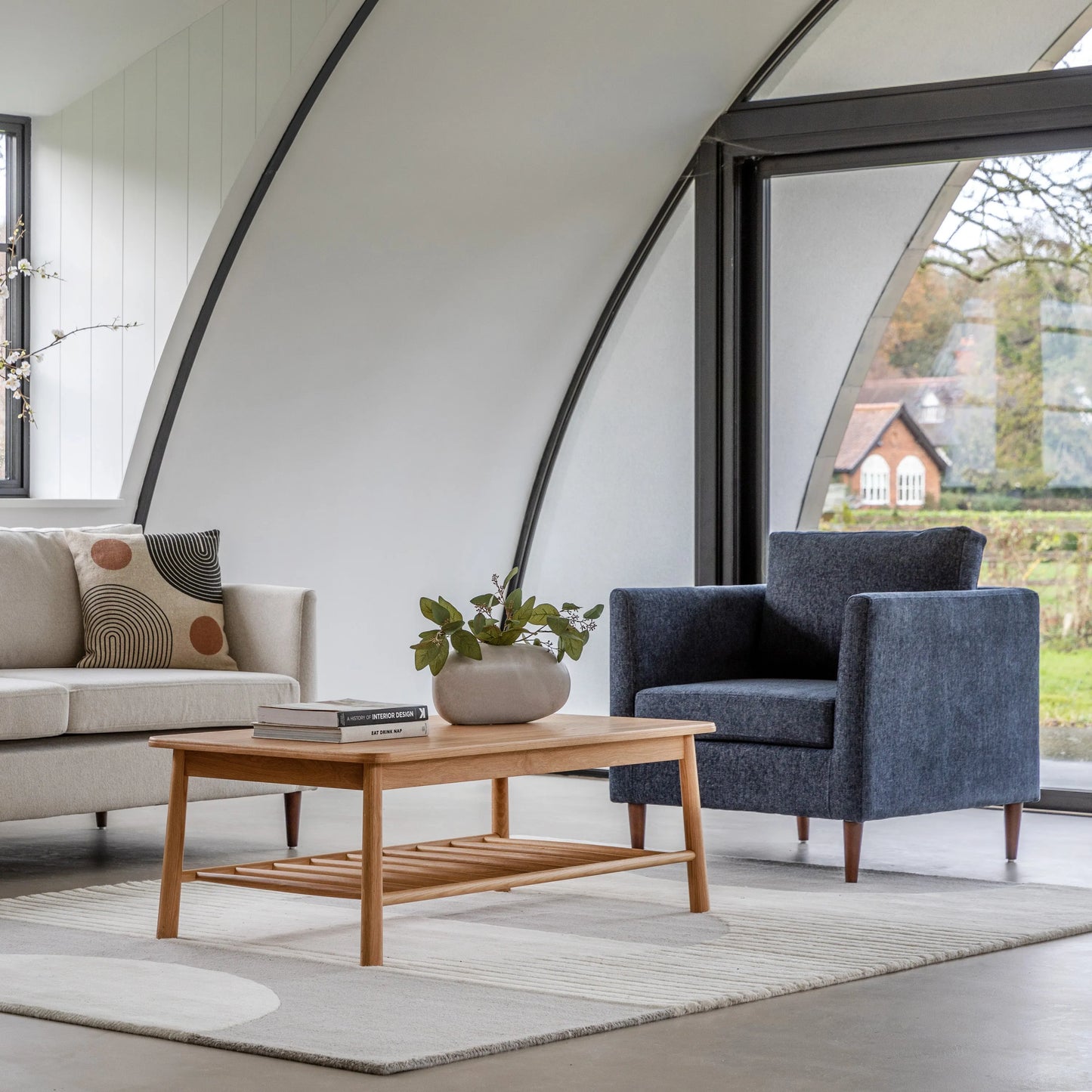 Gallery Direct Gateford Armchair in Charcoal
