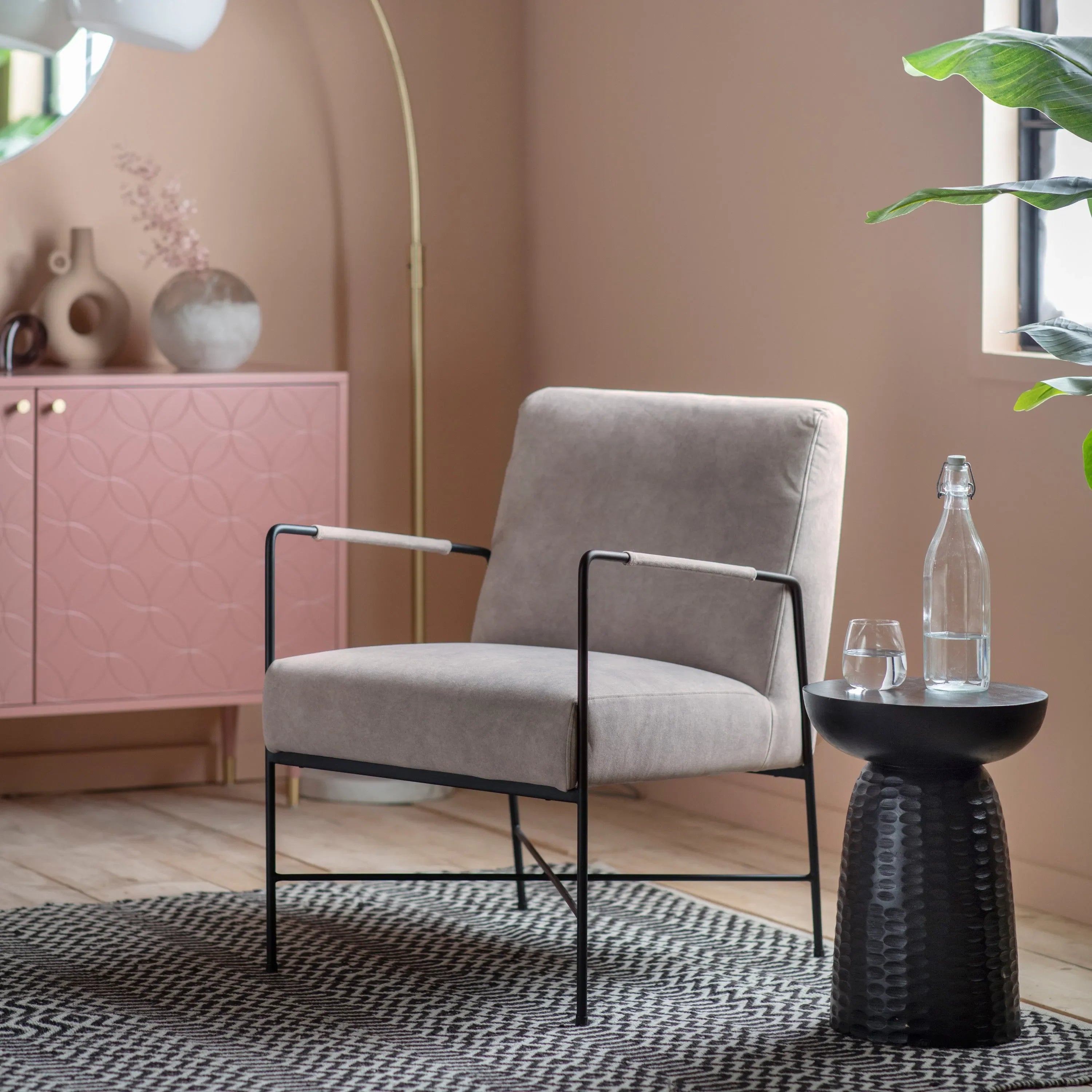 Gallery Direct Chartham Armchair in Grey
