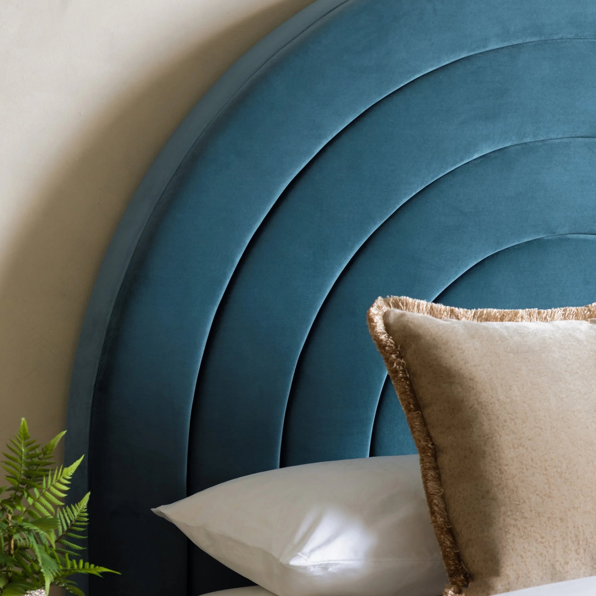 Gallery Direct Arch Kingsize Bed in Kingfisher