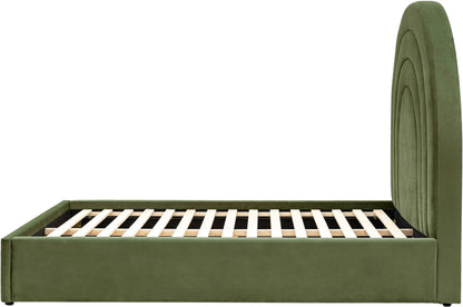 Gallery Direct Arch Kingsize Bed in Olive