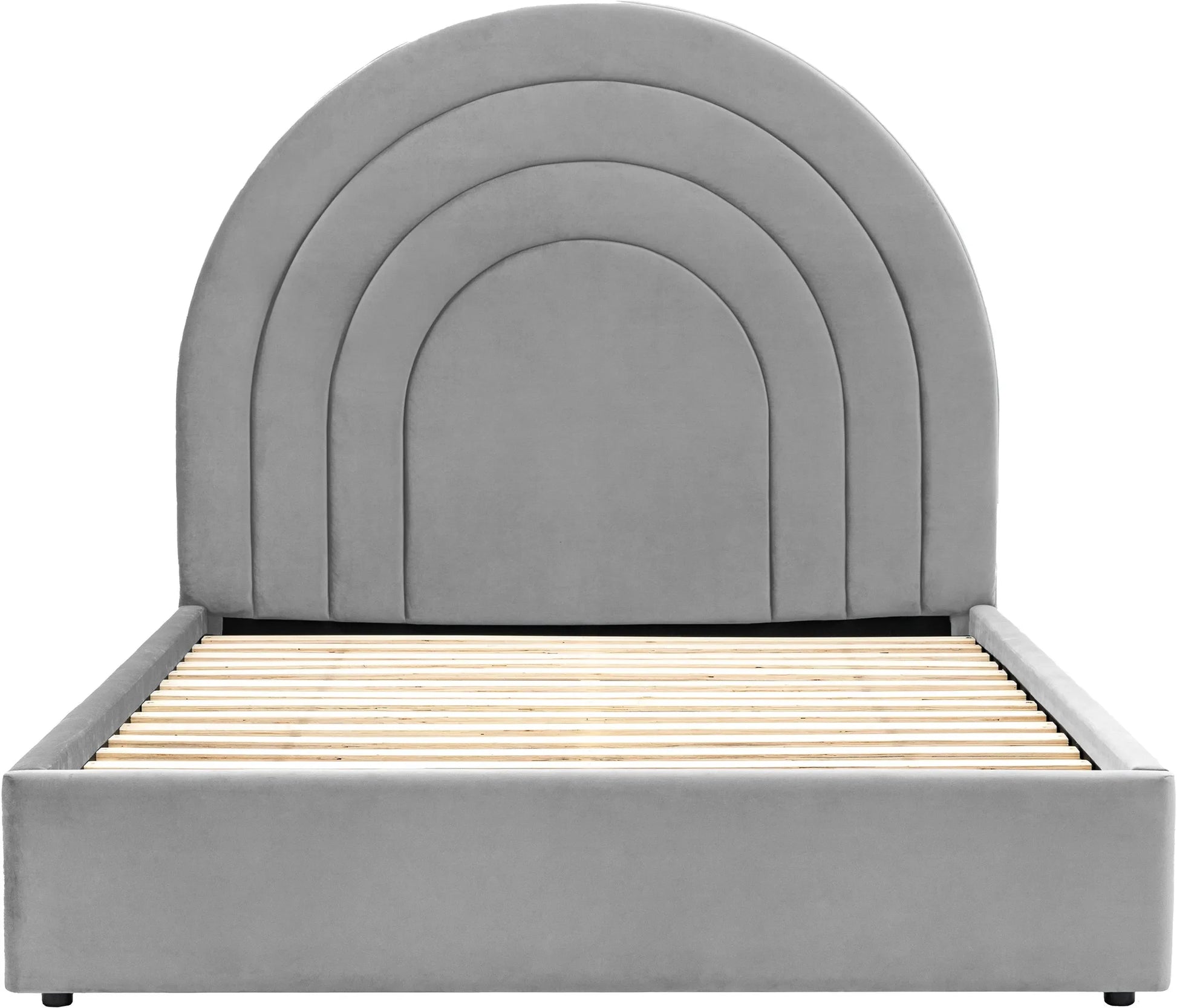 Gallery Direct Arch Kingsize Bed in Elephant