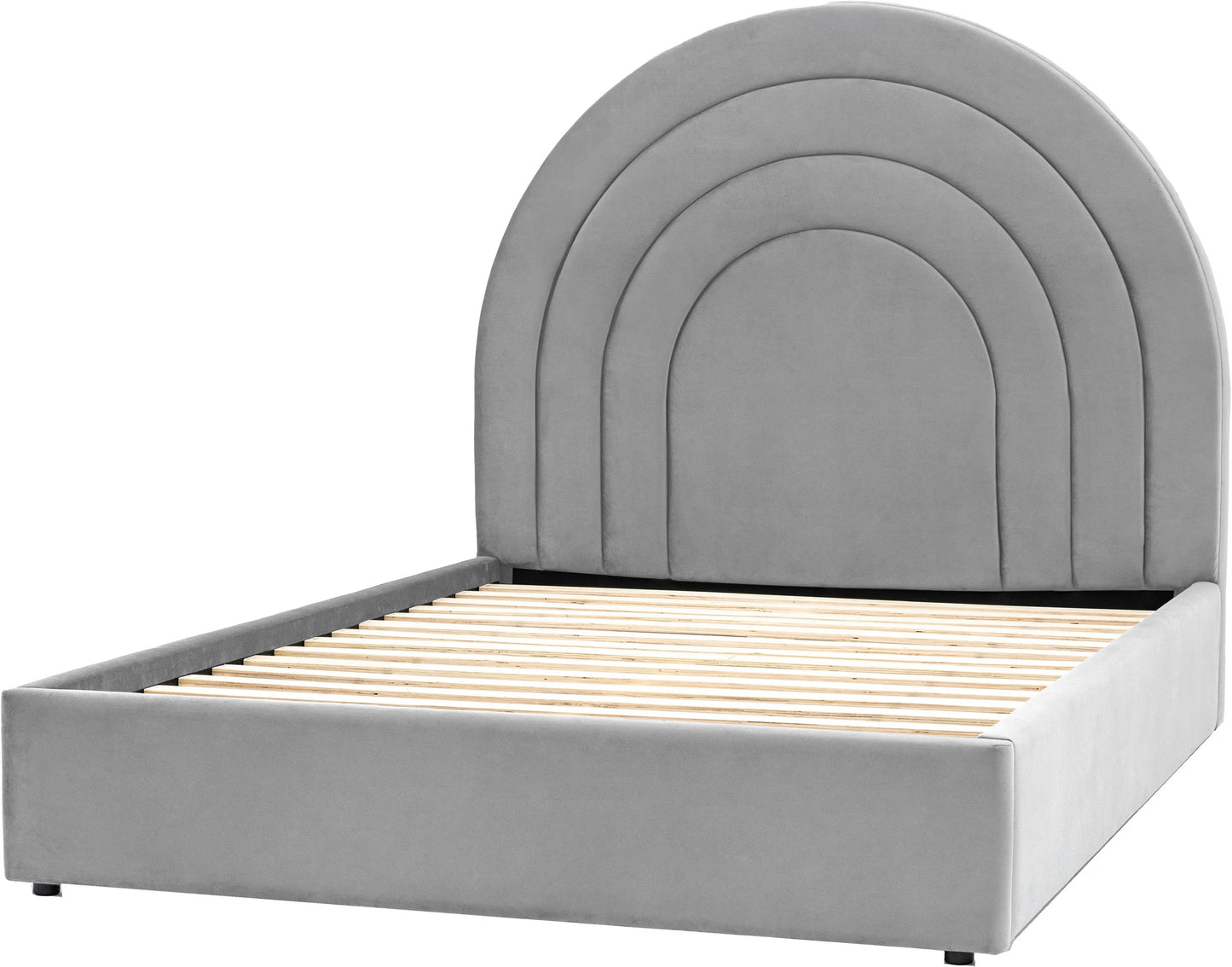Gallery Direct Arch Kingsize Bed in Elephant