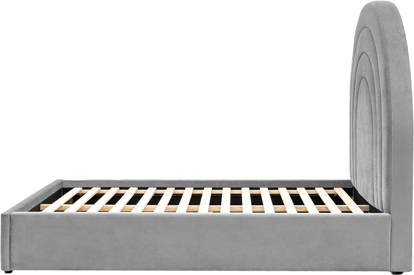 Gallery Direct Arch Kingsize Bed in Elephant