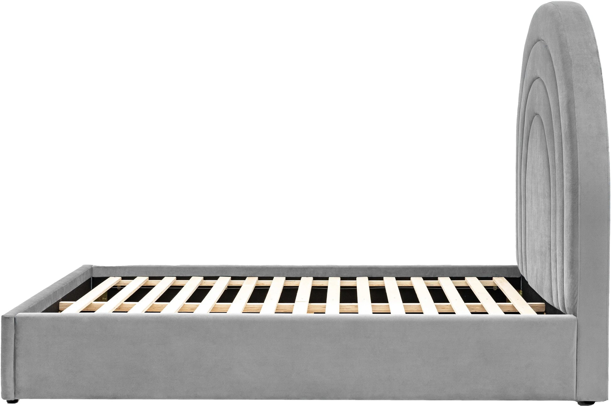 Gallery Direct Arch Kingsize Bed in Elephant