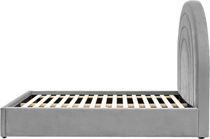 Gallery Direct Arch Kingsize Bed in Elephant