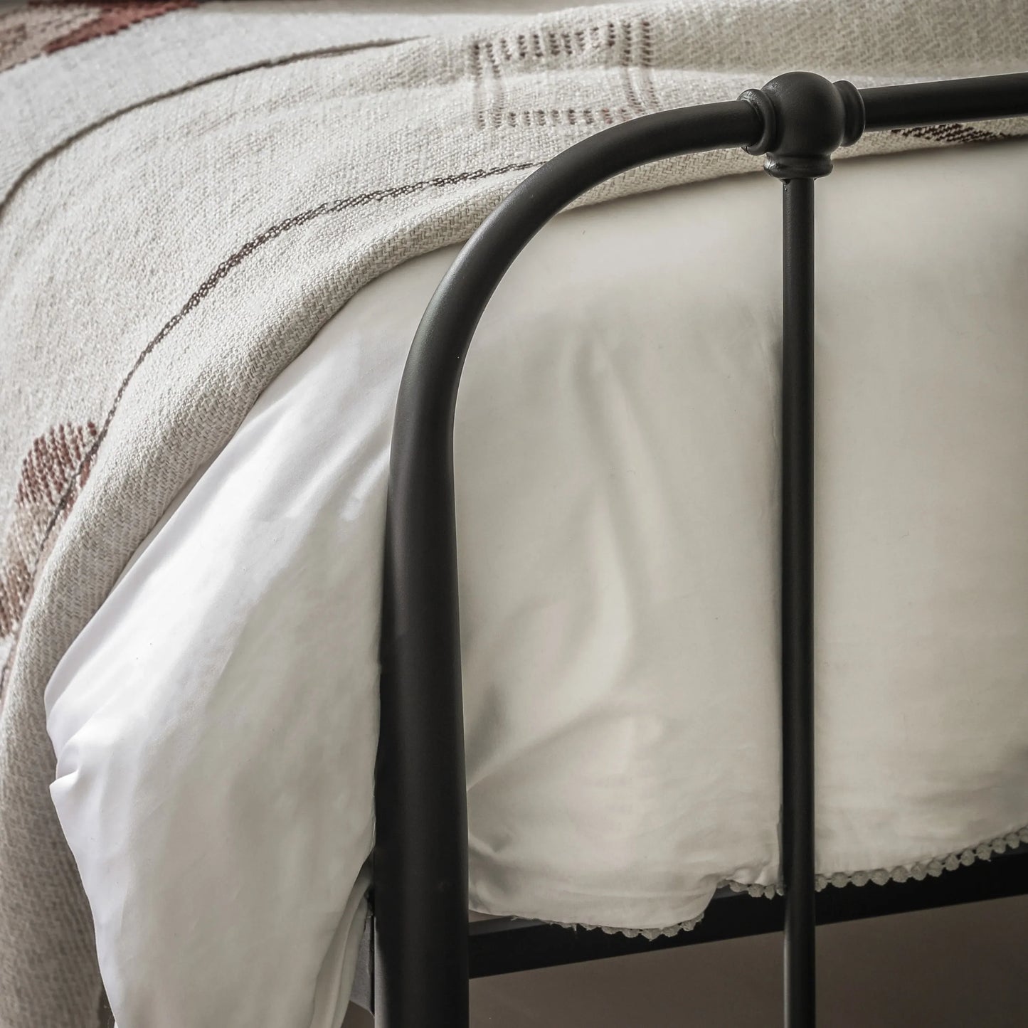 Gallery Direct Loughton Single Bedstead in Black