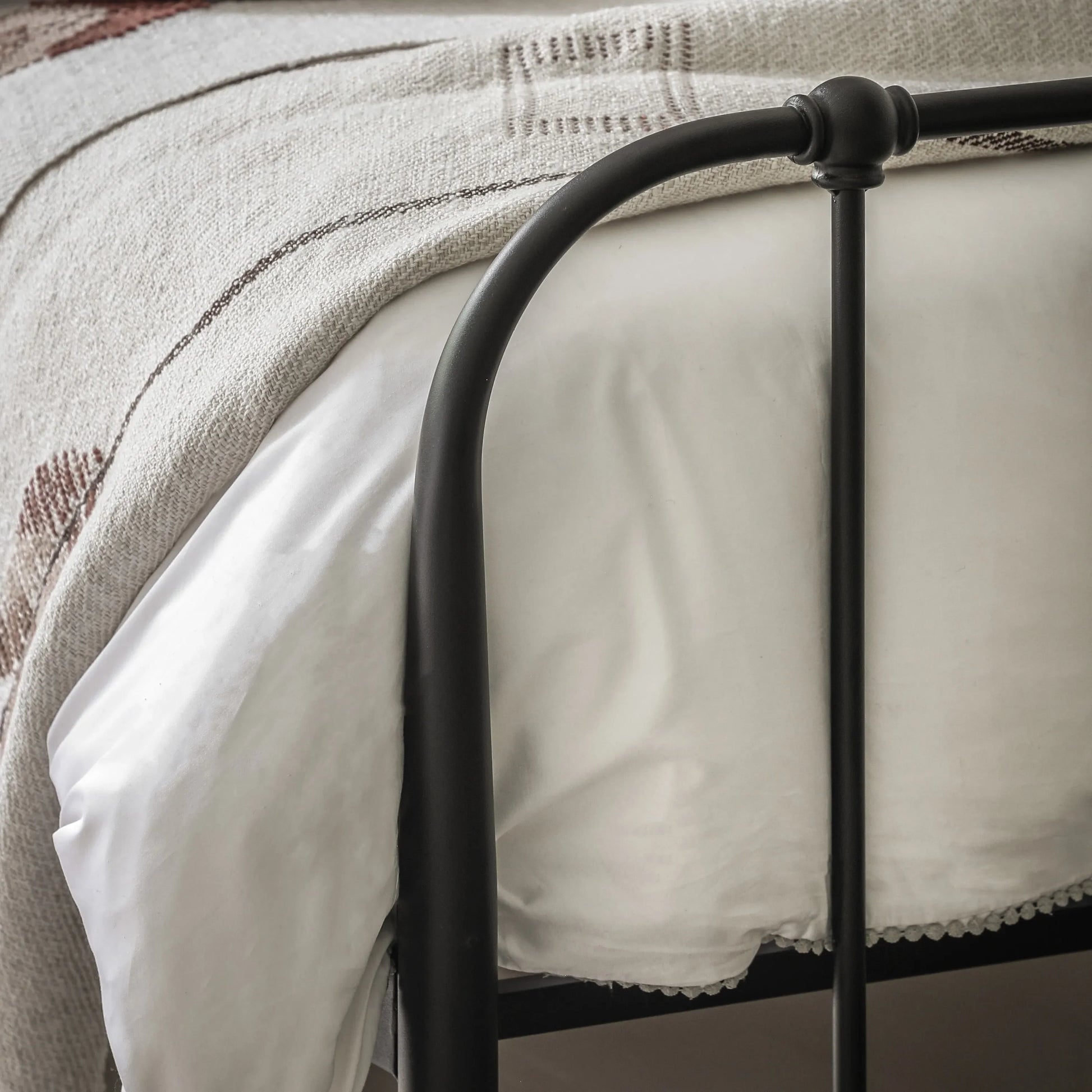 Gallery Direct Loughton Single Bedstead in Black