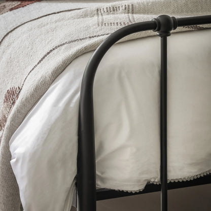Gallery Direct Loughton Single Bedstead in Black