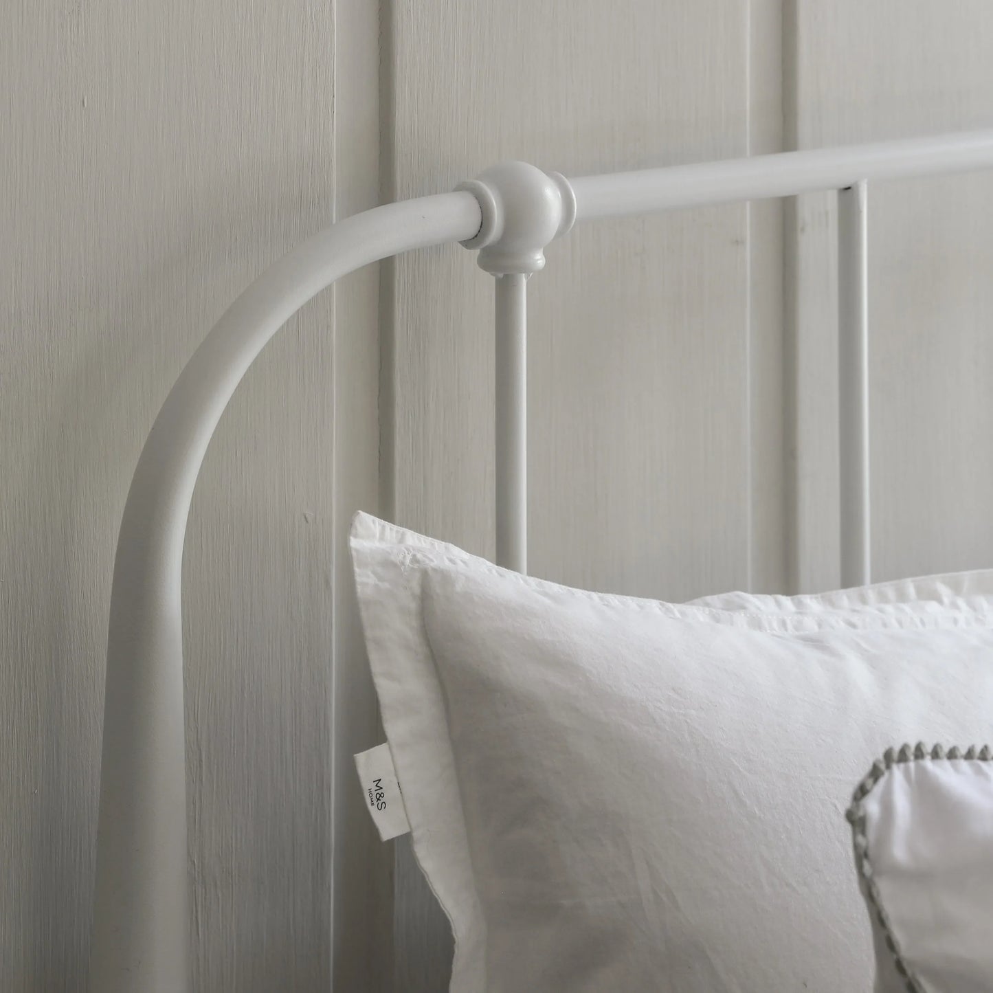 Gallery Direct Loughton Kingsize Bedstead in Ivory