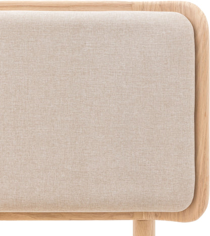 Gallery Direct Hatfield Kingsize Bed Natural