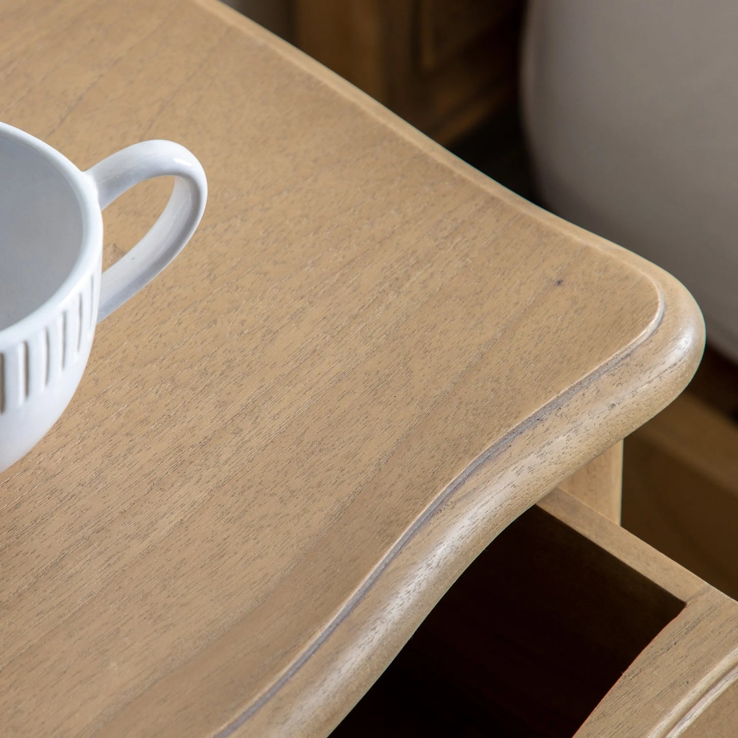 Gallery Direct Chic Weathered Bedside Table