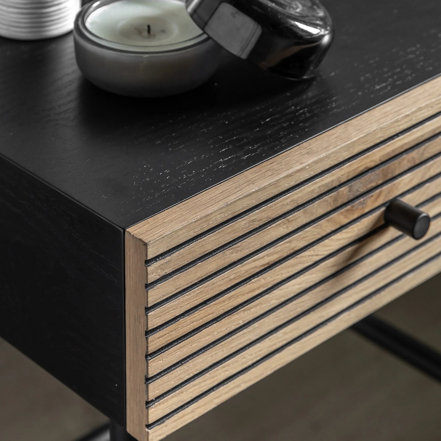 Gallery Direct Hyland 1 Drawer Bedside
