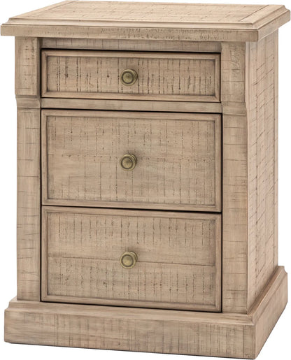 Gallery Direct Vancouver 3 Drawer Bedside