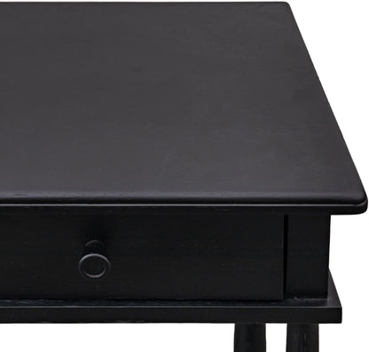 Gallery Direct Wycombe 1 Drawer Bedside Black