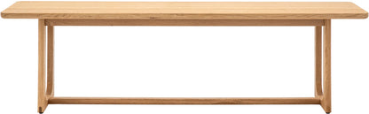 Gallery Direct Craft Dining Bench in Natural