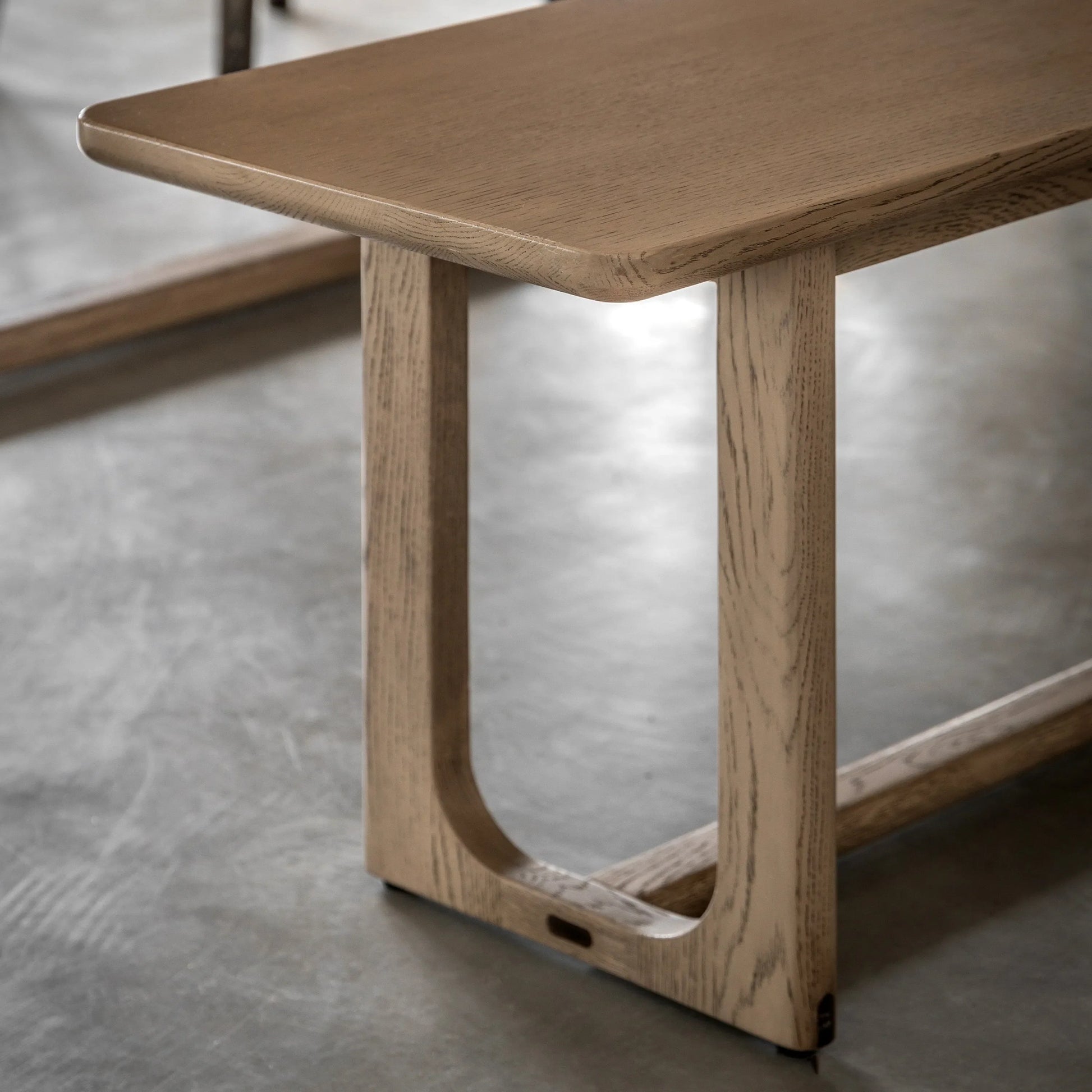 Gallery Direct Craft Dining Bench Smoked