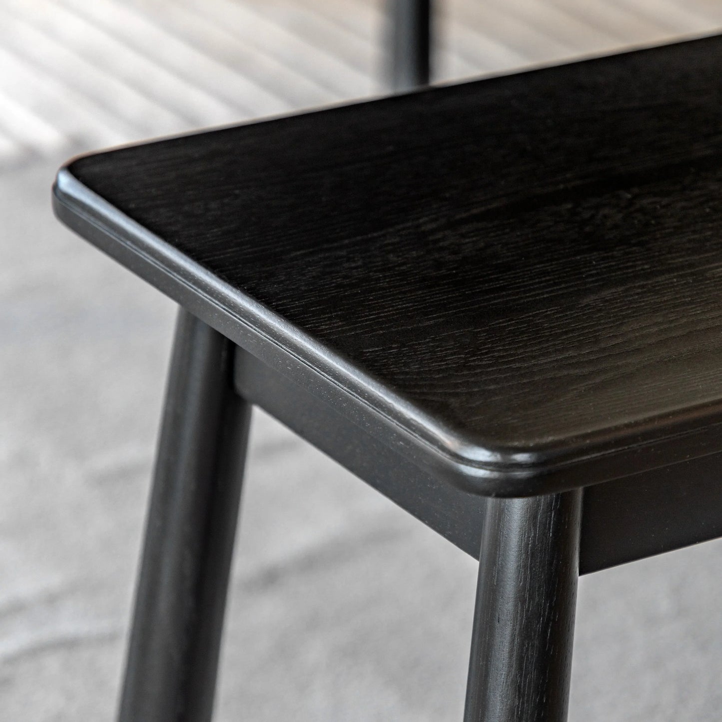 Gallery Direct Wycombe Dining Bench Black