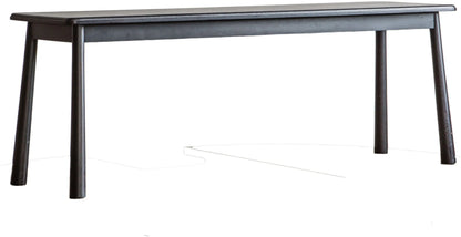 Gallery Direct Wycombe Dining Bench Black