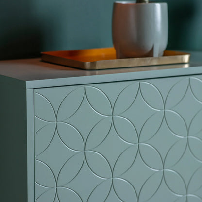 Gallery Direct Holbrook 2 Door Cabinet Mint