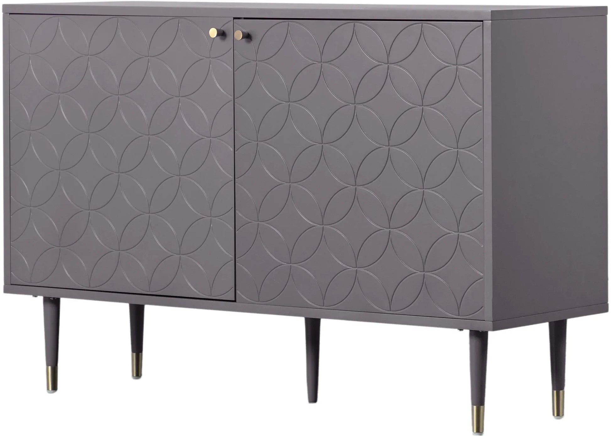 Gallery Direct Holbrook 2 Door Cabinet Grey