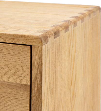 Gallery Direct Craft 5 Drawer Chest in Natural