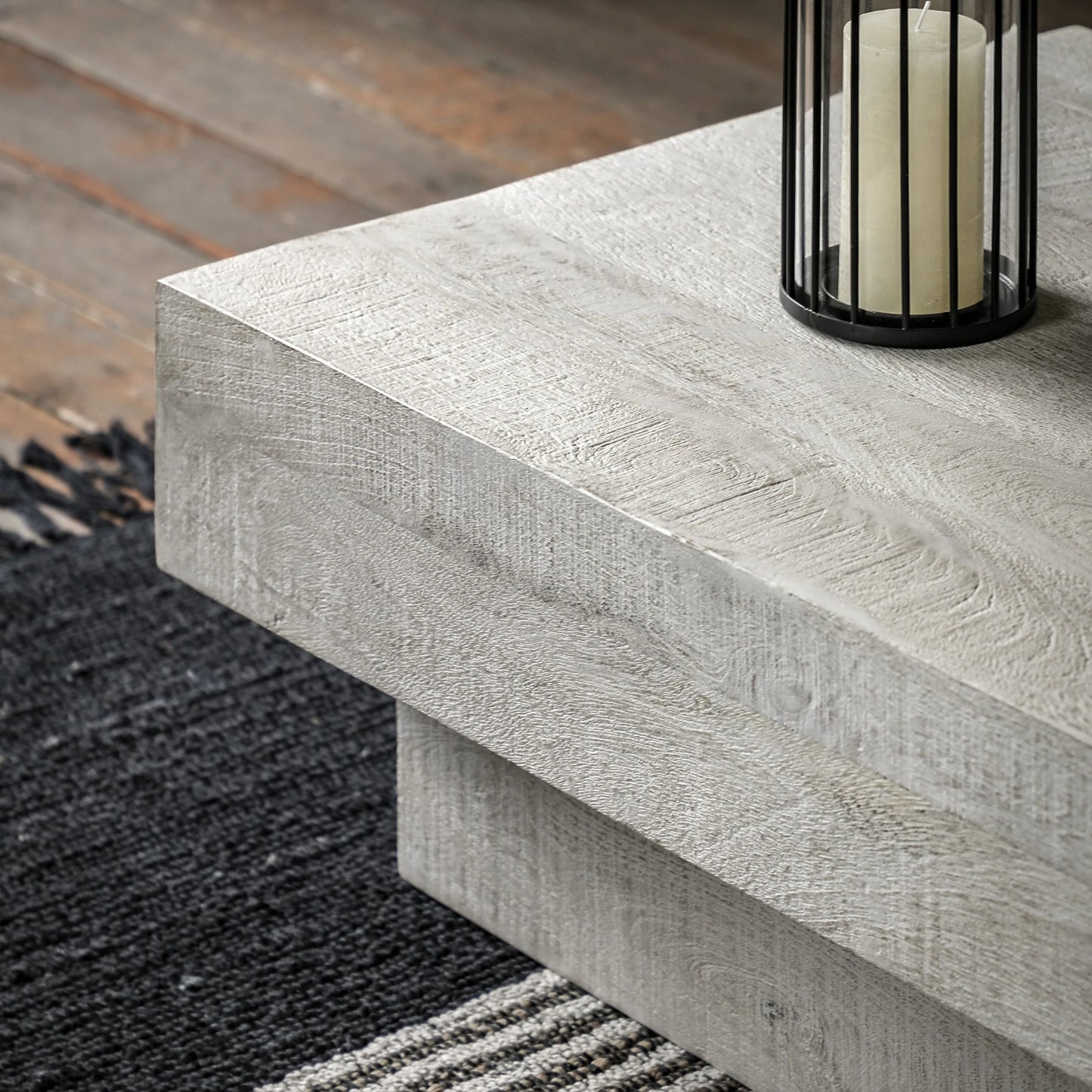 Gallery Direct Iowa Coffee Table Whitewash