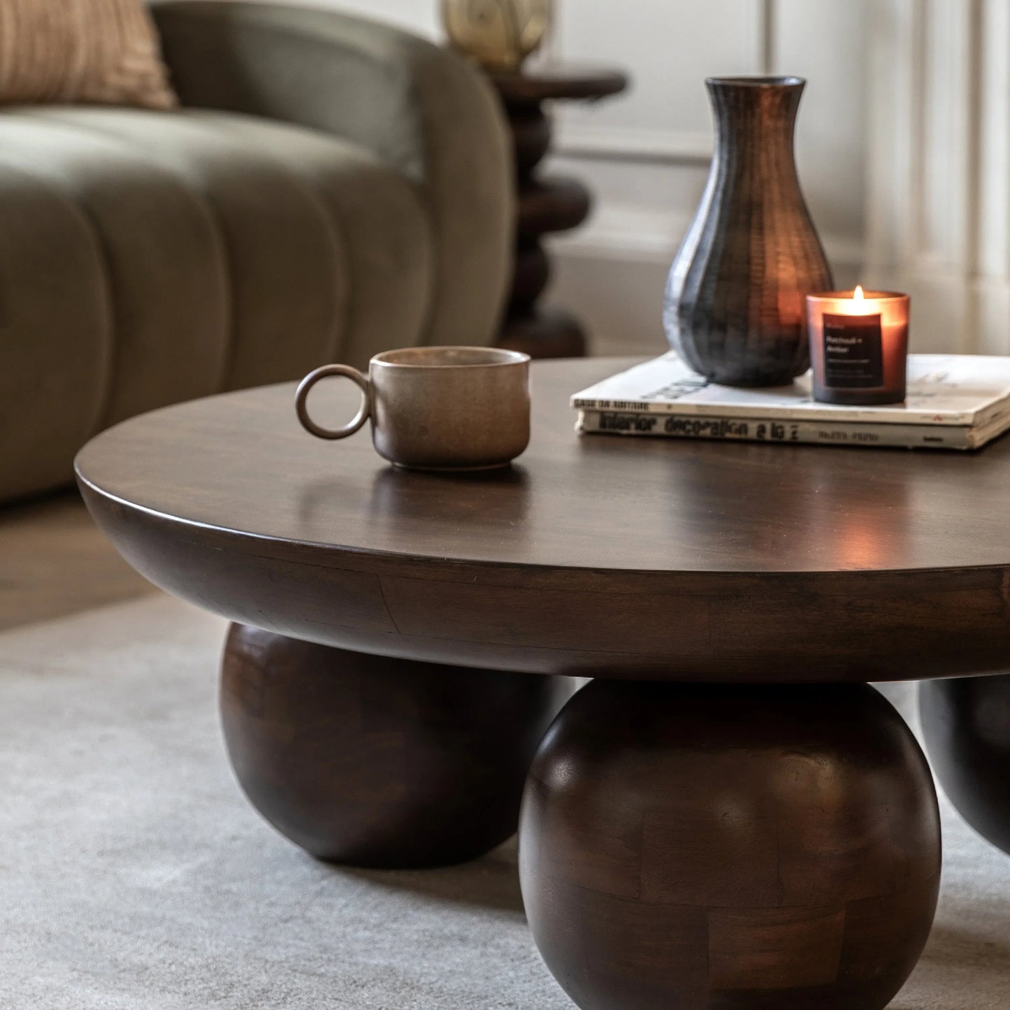 Gallery Direct Sculpt Round Coffee Table