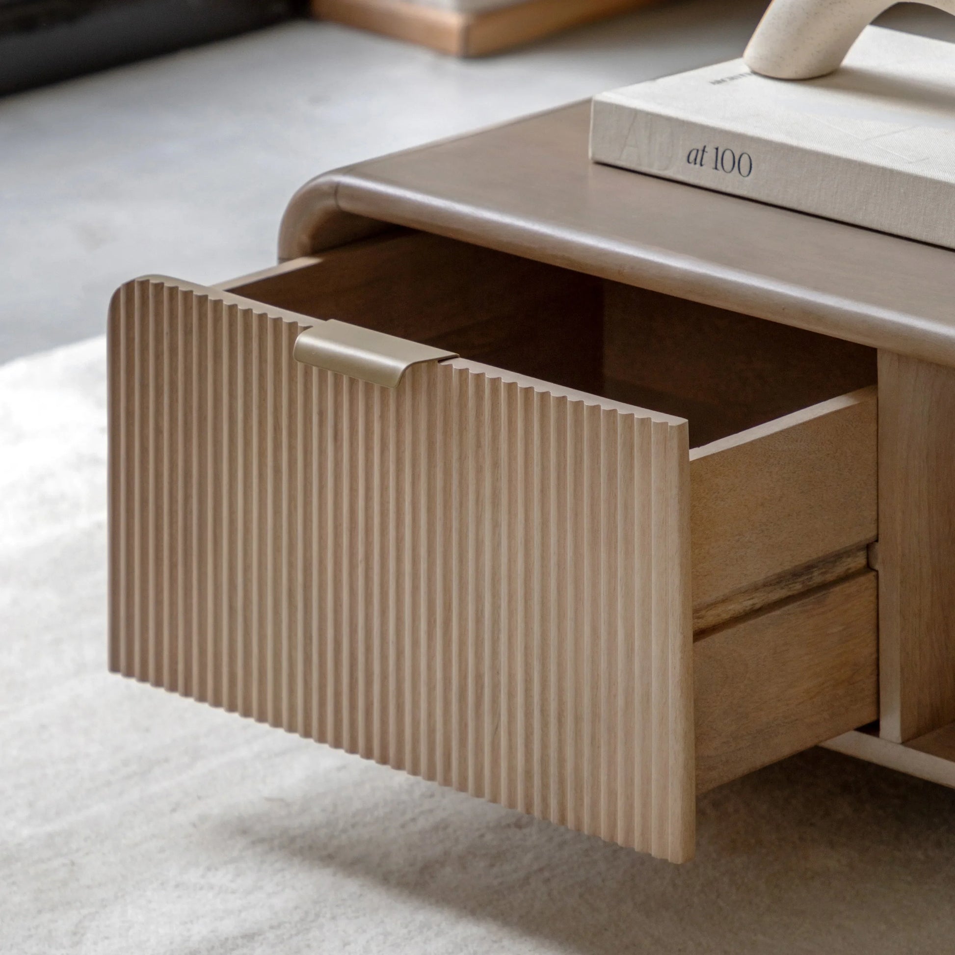 Gallery Direct Colonna 1 Drawer Coffee Table