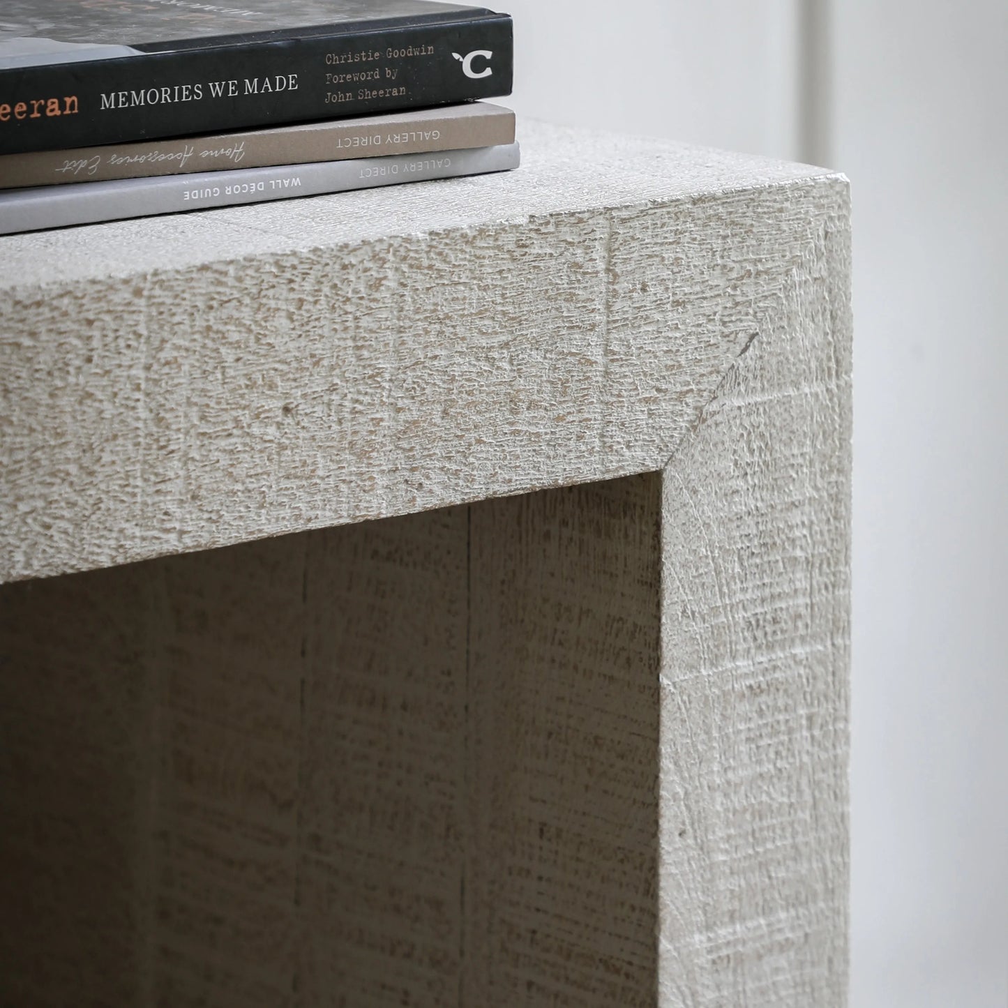 Gallery Direct Iowa Console Table Whitewash