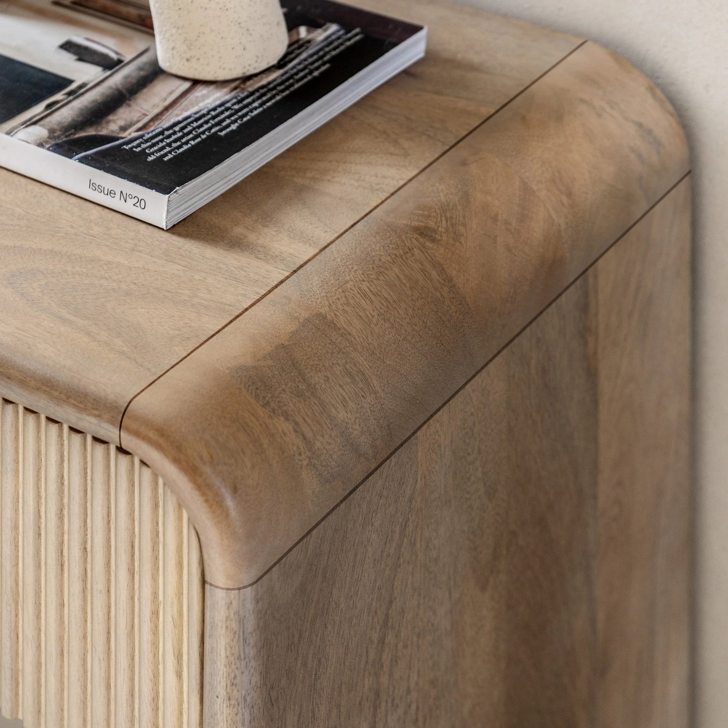 Gallery Direct Colonna 2 Drawer Console