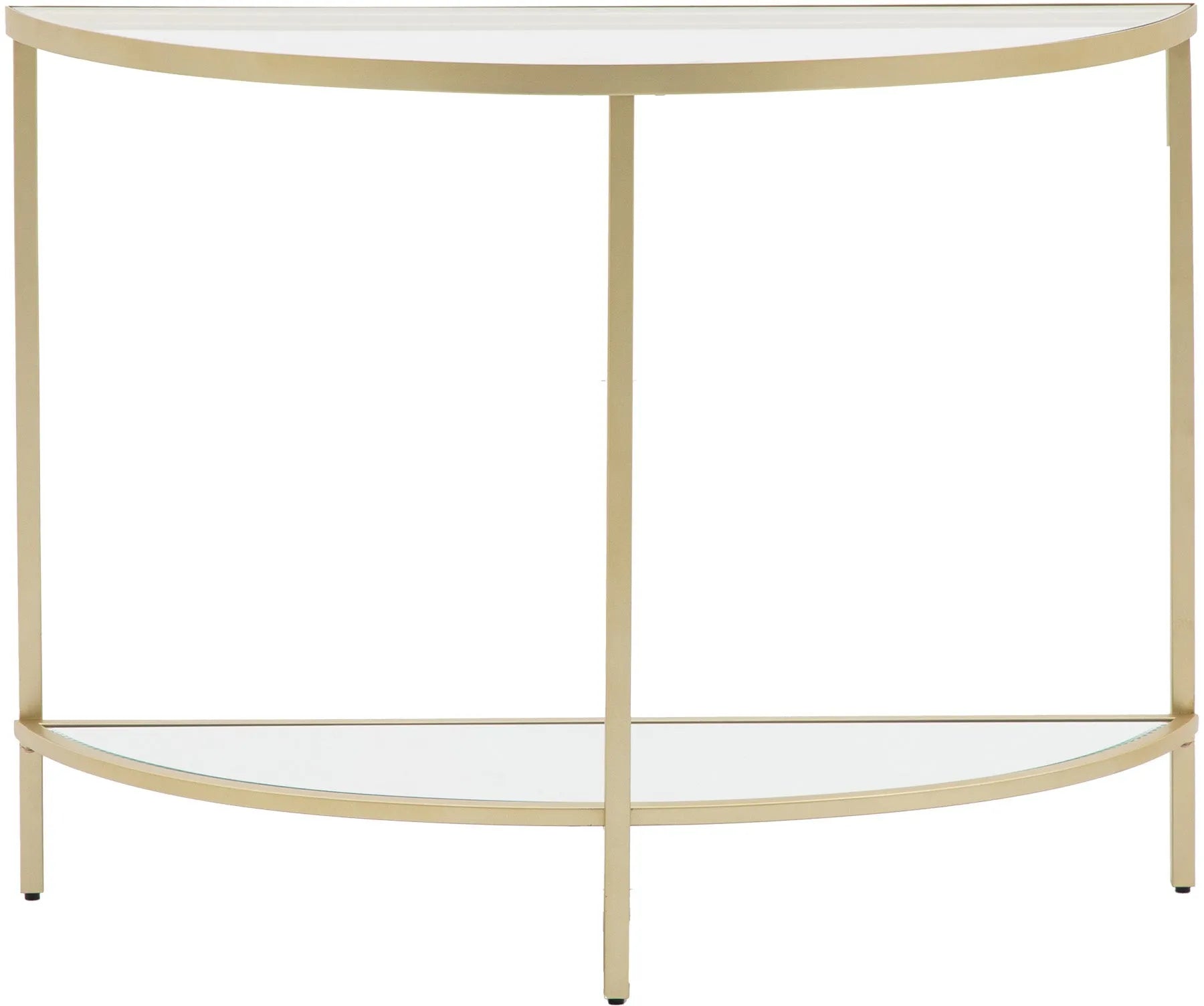 Gallery Direct Hudson Console Table Champagne