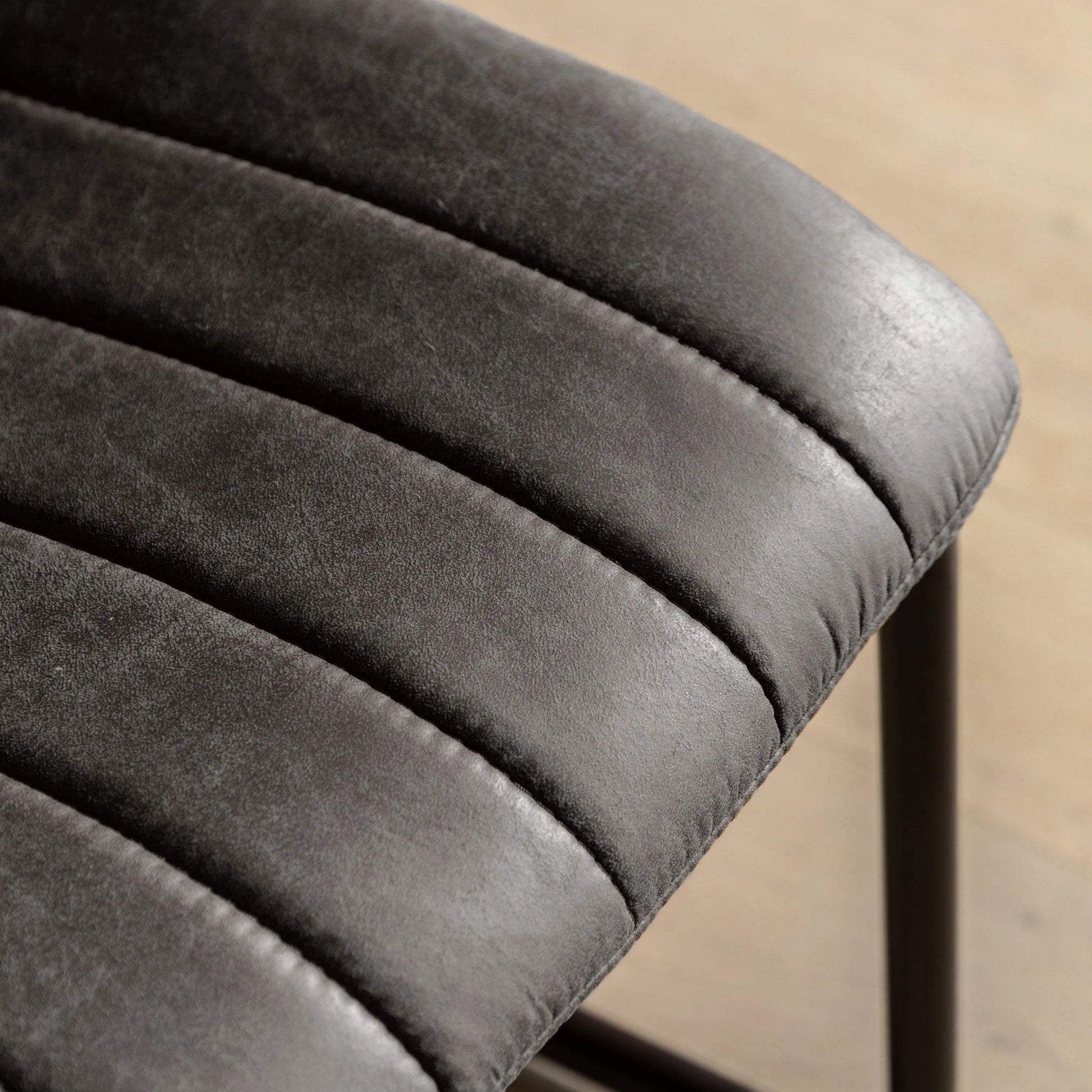 Gallery Direct Pair of Edington Dining Chairs in Grey