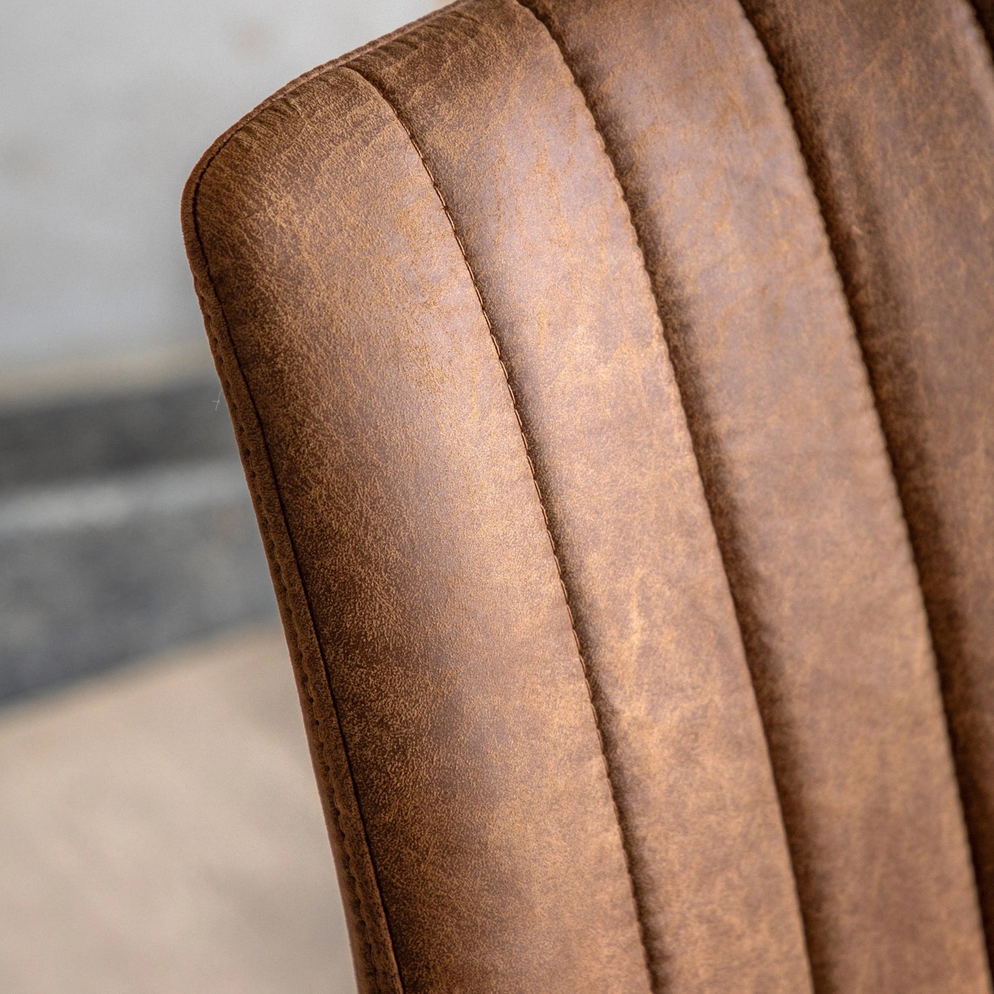 Gallery Direct Pair of Edington Dining Chairs in Brown