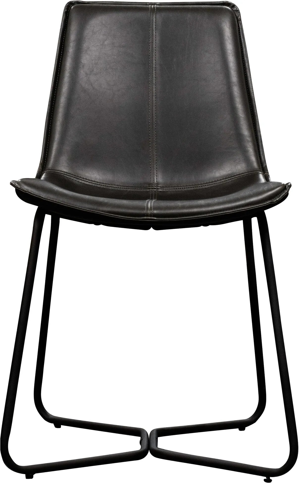 Gallery Direct Pair of Hawking Dining Chairs in Charcoal
