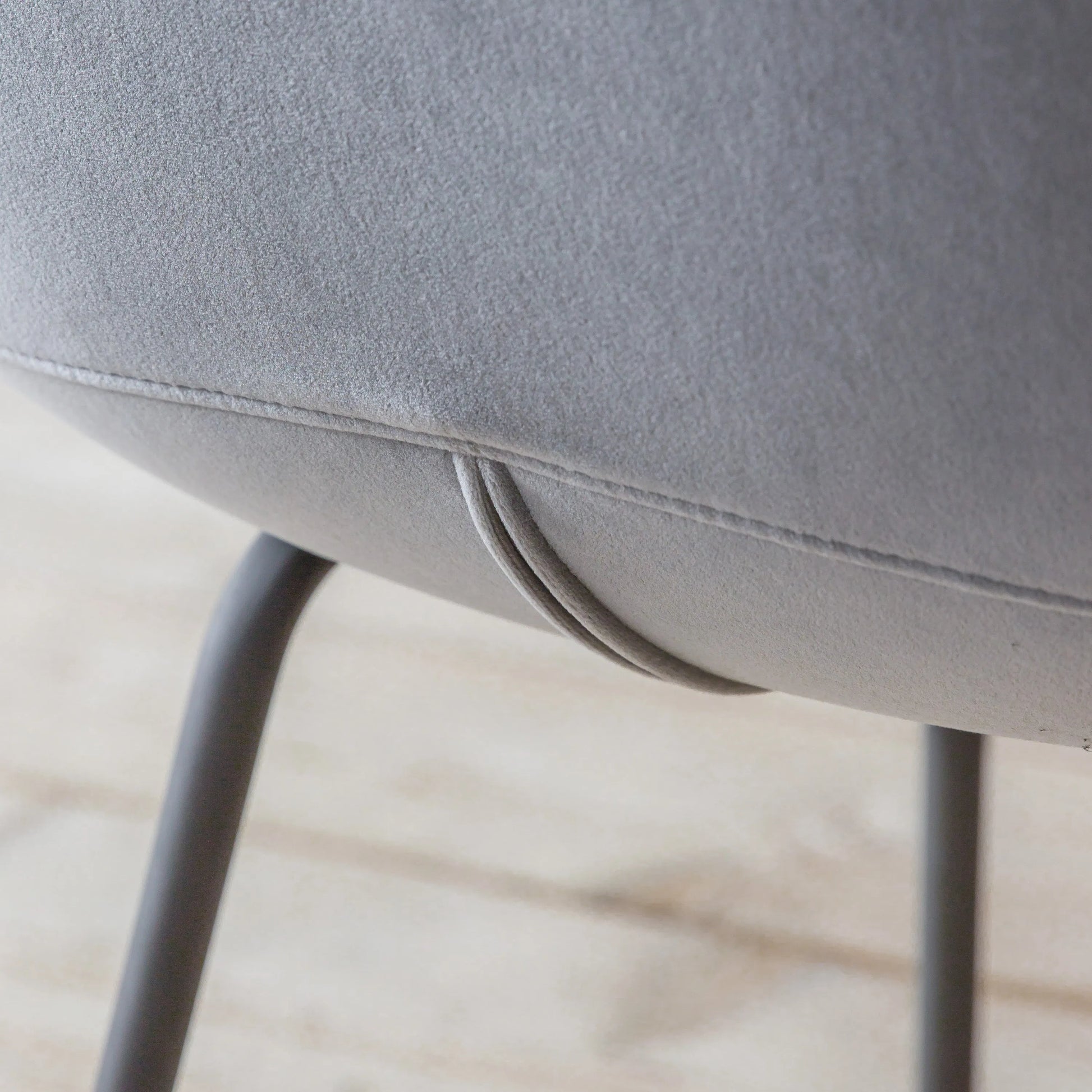 Gallery Direct Pair of Flanagan Dining Chairs in Vintage Silver