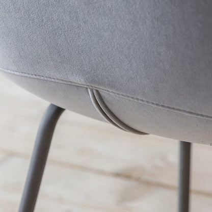 Gallery Direct Pair of Flanagan Dining Chairs in Vintage Silver