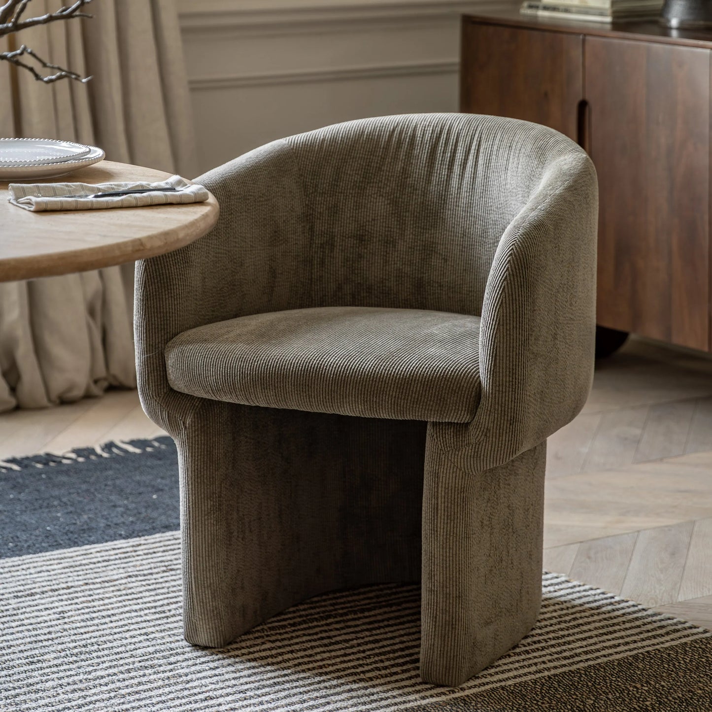 Gallery Direct Holm Dining Chair in Shitake
