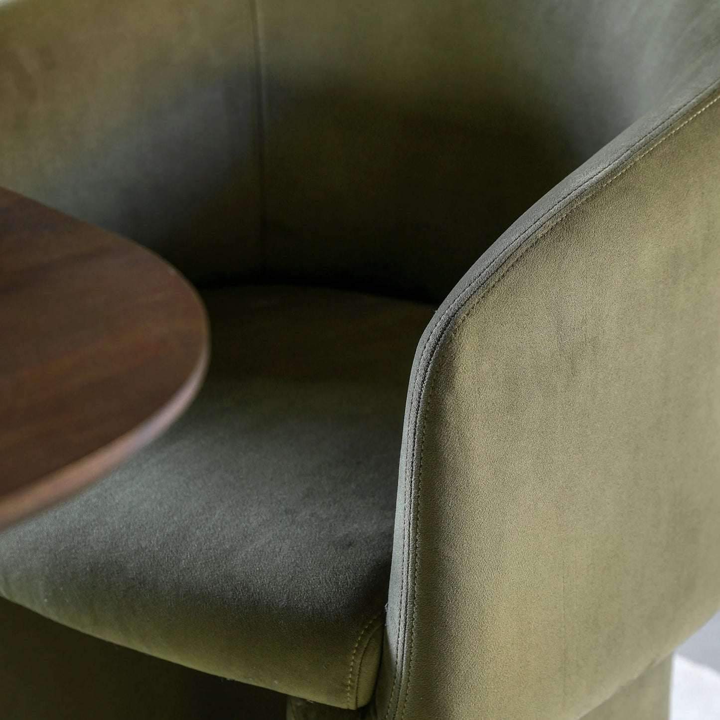 Gallery Direct Holm Dining Chair in Moss Green