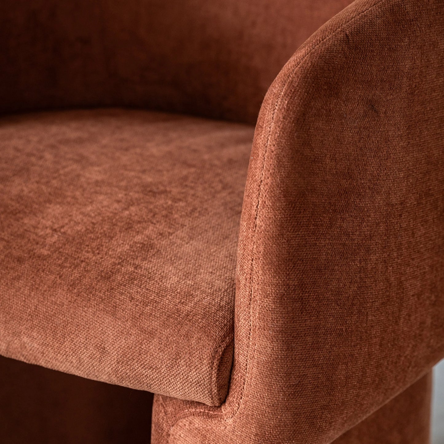 Gallery Direct Holm Dining Chair in Rust